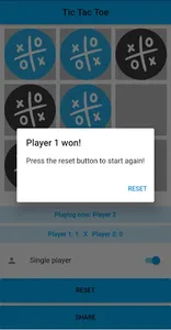 Tic Tac Toe screenshot 1