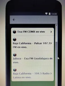 Radios de Mexico screenshot 2