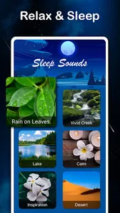 Sleep Sounds & Relaxing Music screenshot 0