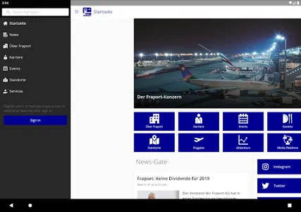 myFraport screenshot 4
