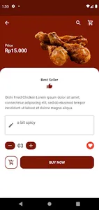 Catering App FrasNym screenshot 2