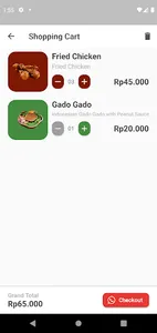Catering App FrasNym screenshot 3