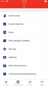 St Bede's Old Collegians screenshot 1