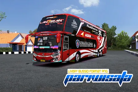Livery Bussid Pariwisata screenshot 11
