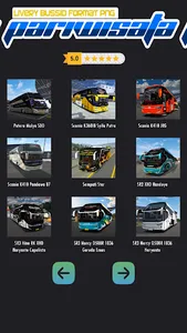 Livery Bussid Pariwisata screenshot 14