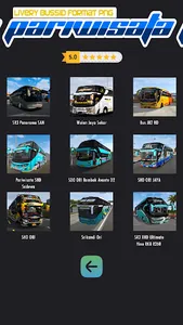 Livery Bussid Pariwisata screenshot 15