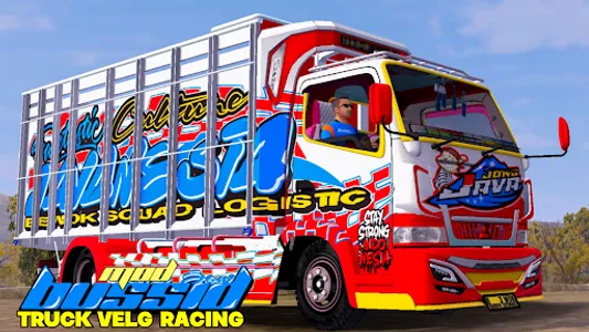 Mod Bussid Truck Velg Racing screenshot 0