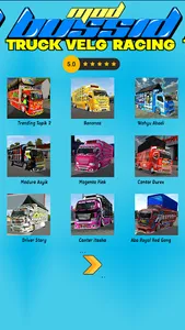 Mod Bussid Truck Velg Racing screenshot 1