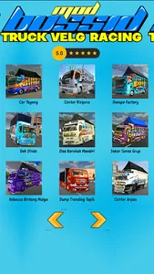 Mod Bussid Truck Velg Racing screenshot 4