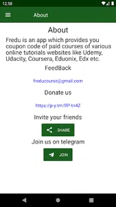 Fredu - Free Udemy Courses & C screenshot 7