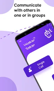 PTT Walkie Talkie -Calling app screenshot 0