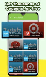 Coupon Dollar - discounts on s screenshot 3
