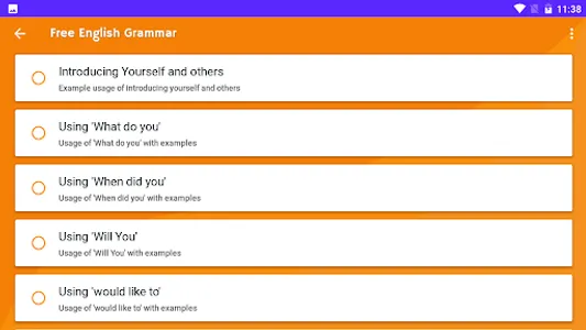 Free English Grammar screenshot 8