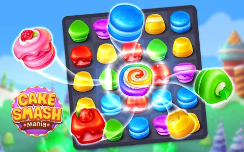 Cake Smash Mania - Match 3 screenshot 15