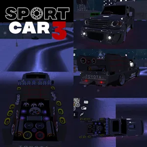 Sport car 3 : Taxi & Police -  screenshot 4