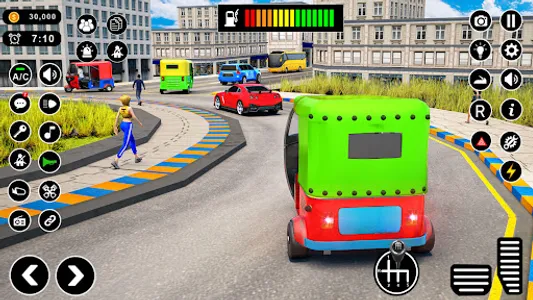 Tuk Tuk Rickshaw - Auto Game screenshot 15