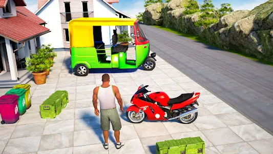 Tuk Tuk Rickshaw - Auto Game screenshot 17