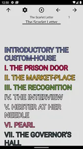 Book, The Scarlet Letter screenshot 0
