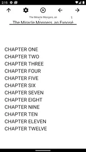 Book, The Miracle Mongers, an  screenshot 0