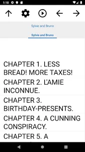 Book, Sylvie and Bruno screenshot 0