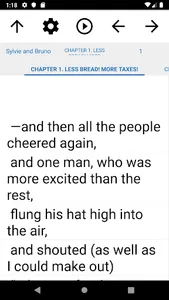 Book, Sylvie and Bruno screenshot 1