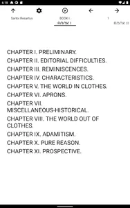 Book, Sartor Resartus screenshot 3