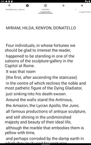 Book, The Marble Faun, Volume  screenshot 5