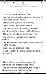 Book, The Marble Faun, Volume  screenshot 5