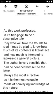 Book, The Pioneers screenshot 1