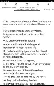 Book, A New England Girlhood screenshot 3