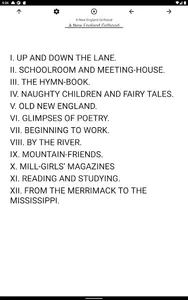 Book, A New England Girlhood screenshot 4