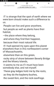 Book, A New England Girlhood screenshot 5