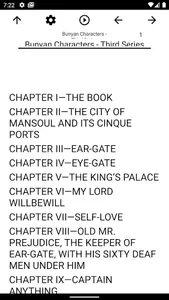 Book, Bunyan Characters - Thir screenshot 0