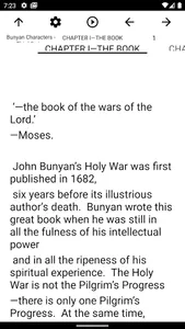 Book, Bunyan Characters - Thir screenshot 1