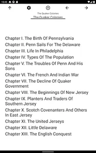 Book, The Quaker Colonies screenshot 2