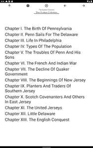 Book, The Quaker Colonies screenshot 4