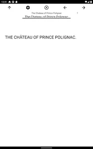 Book, The Chateau of Prince Po screenshot 2