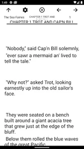 Book, The Sea Fairies screenshot 1