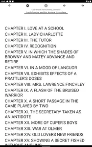 Book, Lord Ormont and his Amin screenshot 4