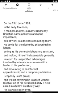 Book, The Doctor's Dilemma screenshot 3