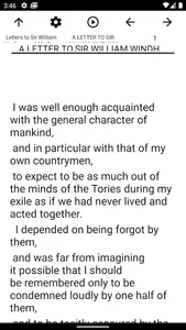 Book, Letters to Sir William W screenshot 1