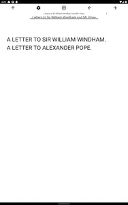 Book, Letters to Sir William W screenshot 4