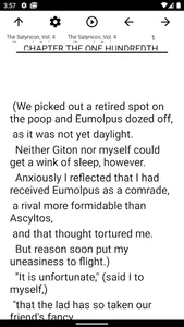 Book, The Satyricon, Vol. 4 (E screenshot 1