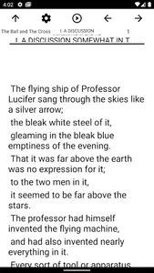 Book, The Ball and The Cross screenshot 1