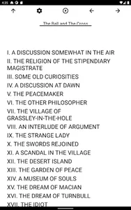 Book, The Ball and The Cross screenshot 2