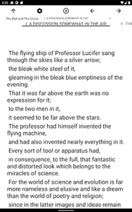 Book, The Ball and The Cross screenshot 3