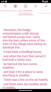 zBook: Stories of Red Hanrahan screenshot 0