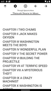 Book, Through Space to Mars screenshot 0
