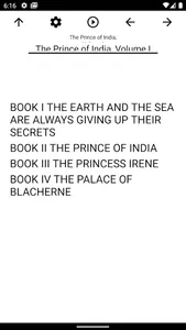 Book, The Prince of India, Vol screenshot 0