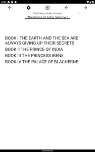 Book, The Prince of India, Vol screenshot 2